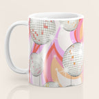 Groovy Party disco ball pink Coffee Mug Gallery Image 3