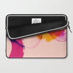 brush strokes abstract 2 Laptop Sleeve Gallery Image 2