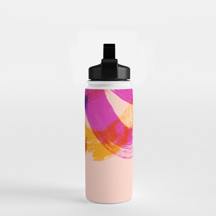 brush strokes abstract 2 Water Bottle Gallery Image 2