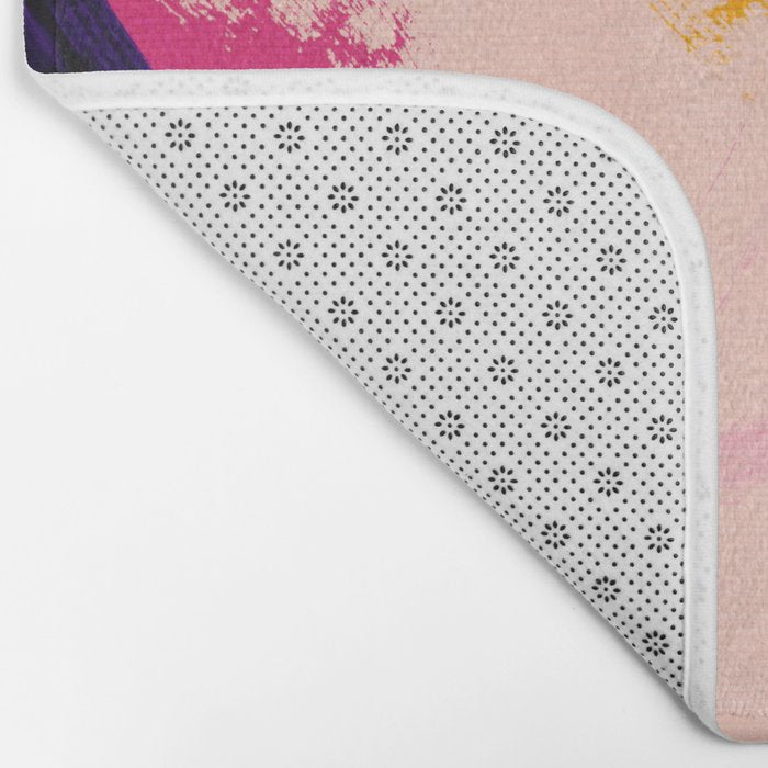 brush strokes abstract 2 Bath Mat Gallery Image 2