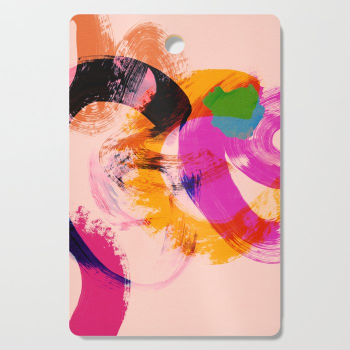 brush strokes abstract 2 Cutting Board Gallery Image 1