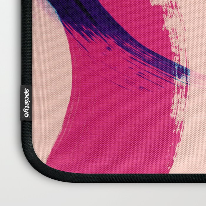brush strokes abstract 2 Laptop Sleeve Gallery Image 3