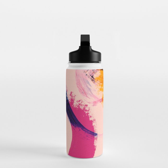 brush strokes abstract 2 Water Bottle Gallery Image 3