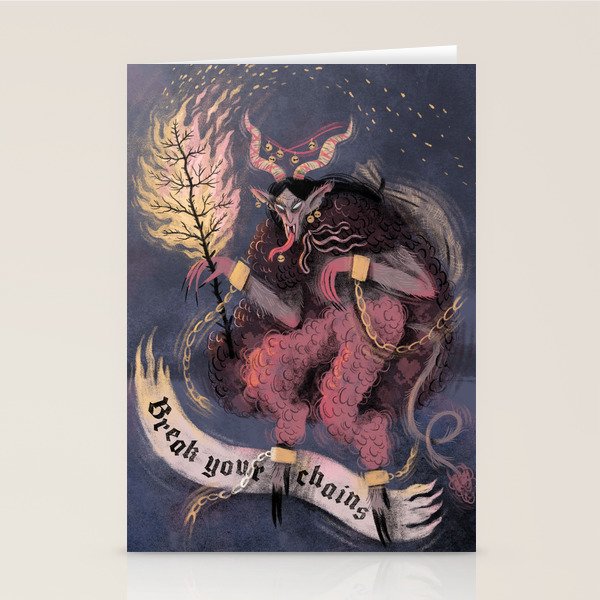 Krampus â Break your Chains! Stationery Card Gallery Image 2