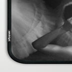 Ballerinas getting ready for the big performance black and white photograph - photographs Laptop Sleeve Gallery Image 3