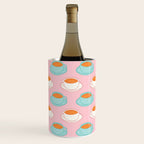 Colorful retro coffee cup art pattern Wine Chiller Gallery Image 1