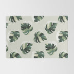 Cat and Plant Pattern 3 Rug Gallery Image 2