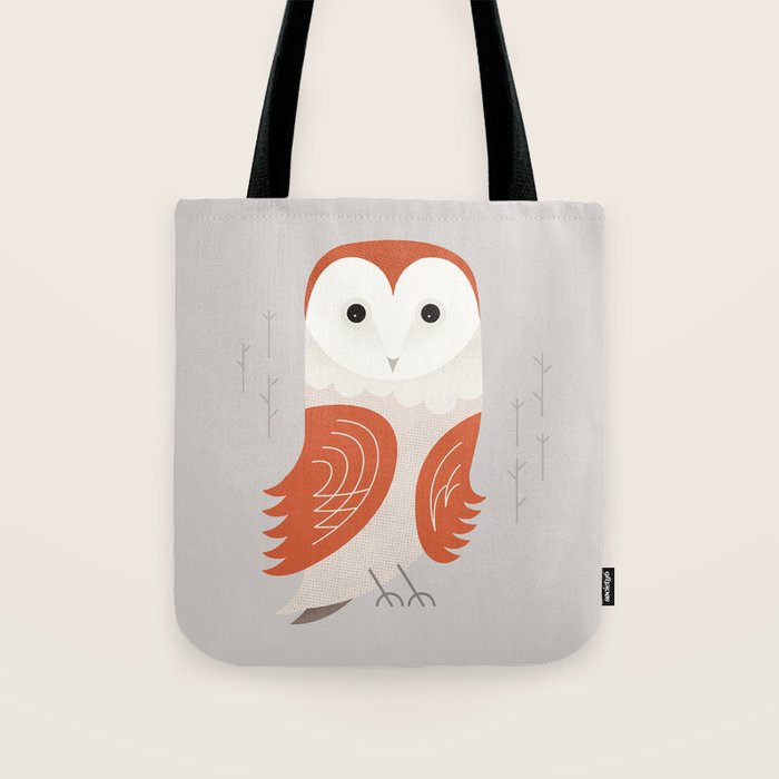 Barn Owl, Bird of United Kingdom Tote Bag Gallery Image 1