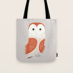 Barn Owl, Bird of United Kingdom Tote Bag Gallery Image 1