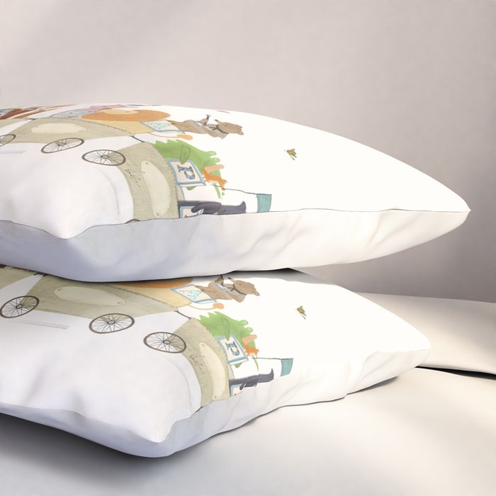 the happy parade Pillow Sham Gallery Image 3