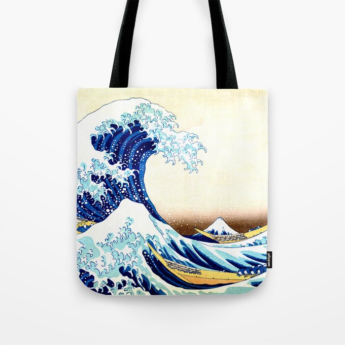 The Great Wave off KanagawA Tote Bag Gallery Image 1