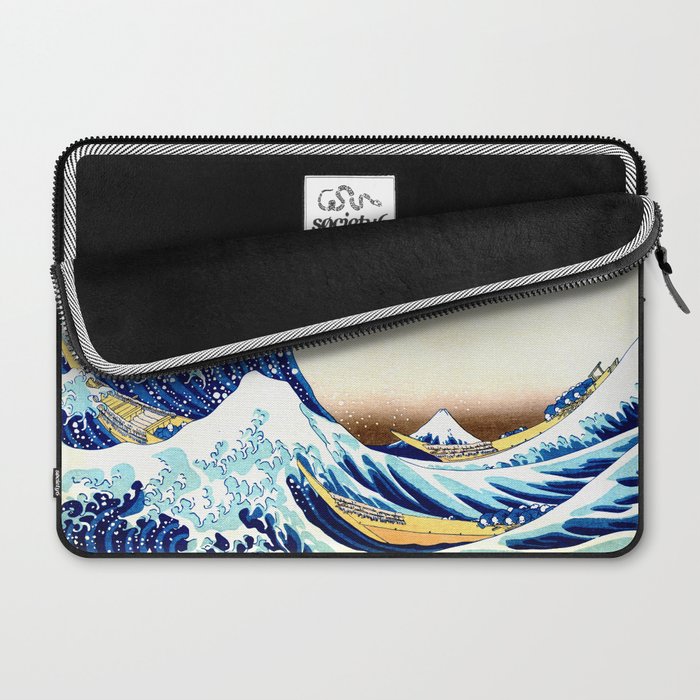 The Great Wave off KanagawA Laptop Sleeve Gallery Image 2