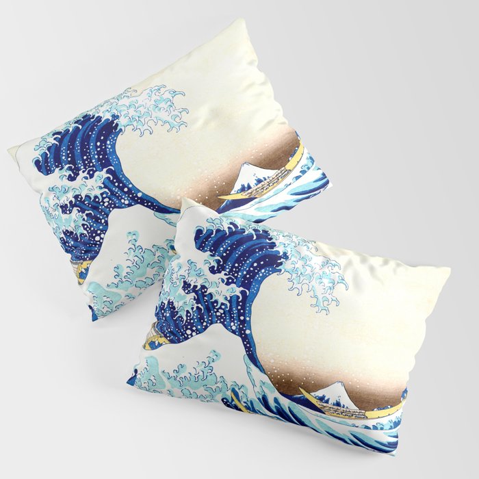 The Great Wave off KanagawA Pillow Sham Gallery Image 3