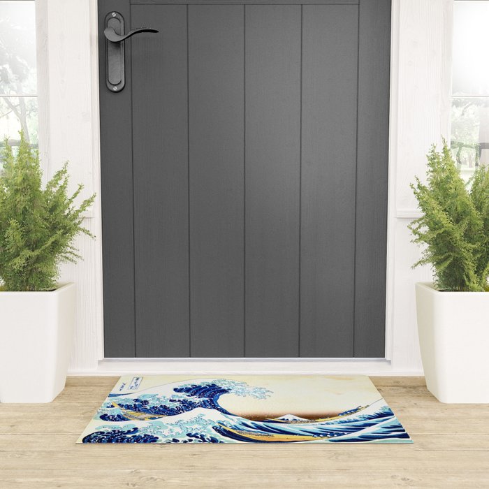 The Great Wave off KanagawA Welcome Mat Gallery Image 3