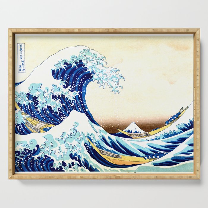 The Great Wave off KanagawA Serving Tray Gallery Image 1
