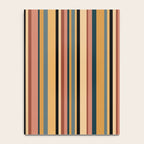 Classic Stripes X - Vintage Neutral Notebook Gallery Image 4