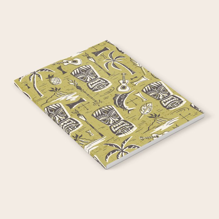 Tropical Tiki Green Notebook Gallery Image 2