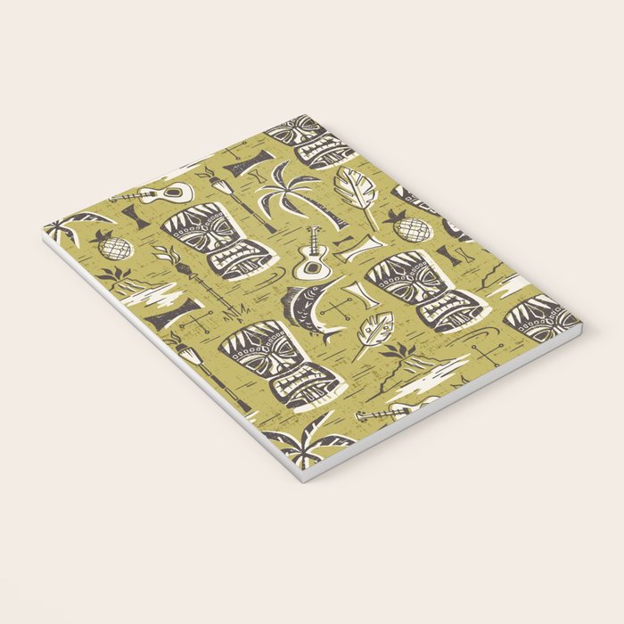 Tropical Tiki Green Notebook Gallery Image 3