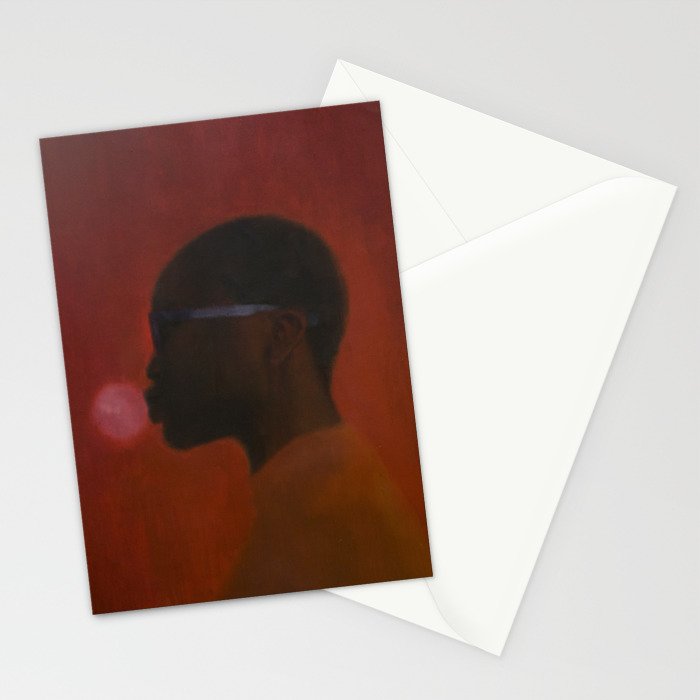 Red umbra Stationery Card Gallery Image 2