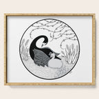 Black Swan and Moonlark Serving Tray Gallery Image 1
