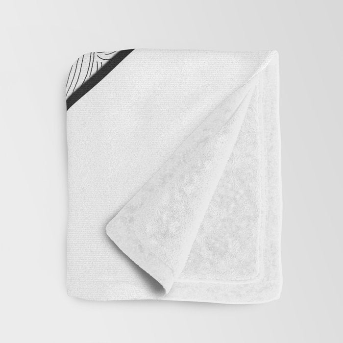 Black Swan and Moonlark Throw Blanket Gallery Image 3
