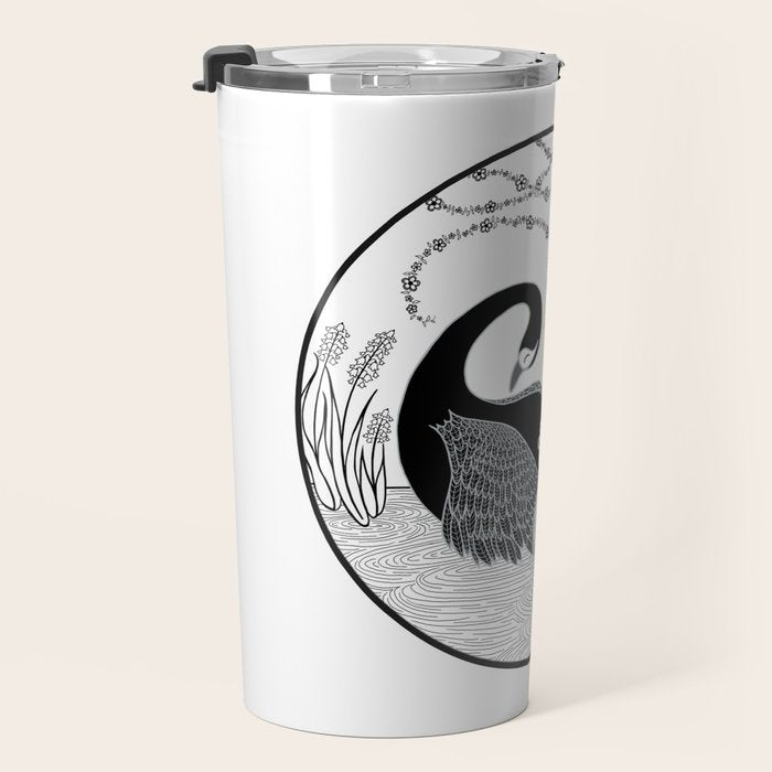 Black Swan and Moonlark Travel Mug Gallery Image 3