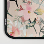 Cottagecore Summer Watercolor Floral Prints Laptop Sleeve Gallery Image 3