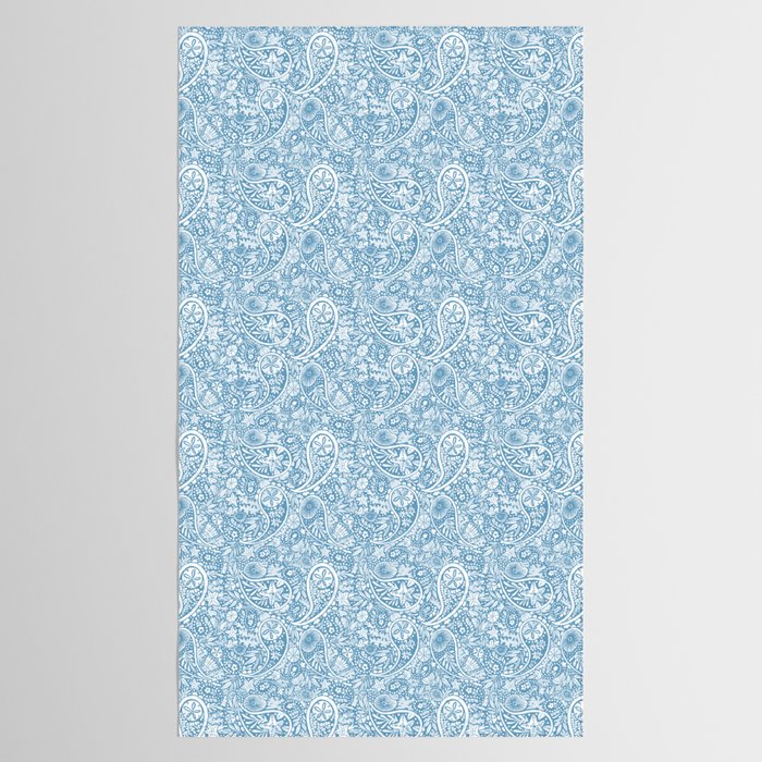 Oceanic Paisley Charm Tablecloth Gallery Image 2