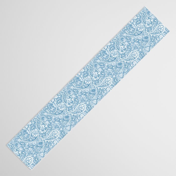 Oceanic Paisley Charm Table Runner Gallery Image 3