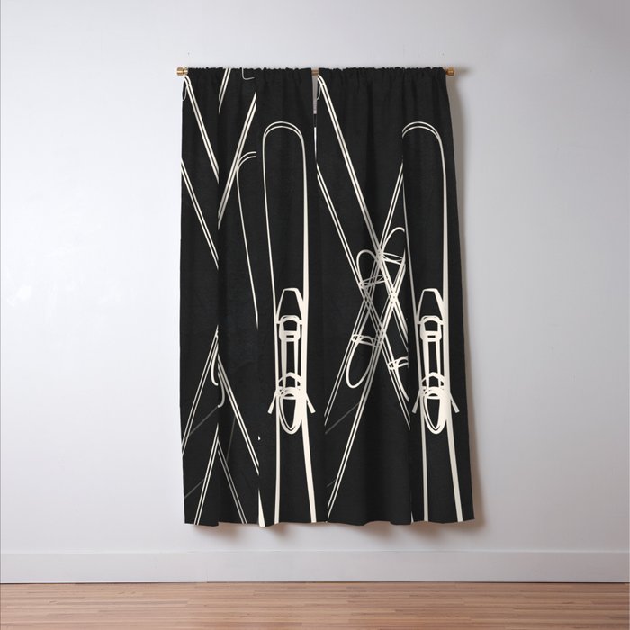 Minimal Skis 1 Window Curtain Gallery Image 3