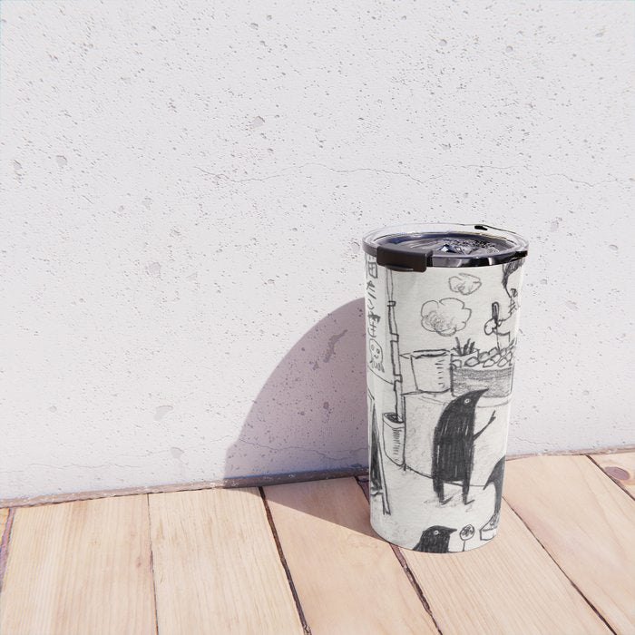 Takoyaki cat Travel Mug Gallery Image 4