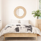Takoyaki cat Duvet Cover Gallery Image 3