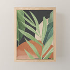 Tropical Leaves 6 Mini Art Print Gallery Image 1