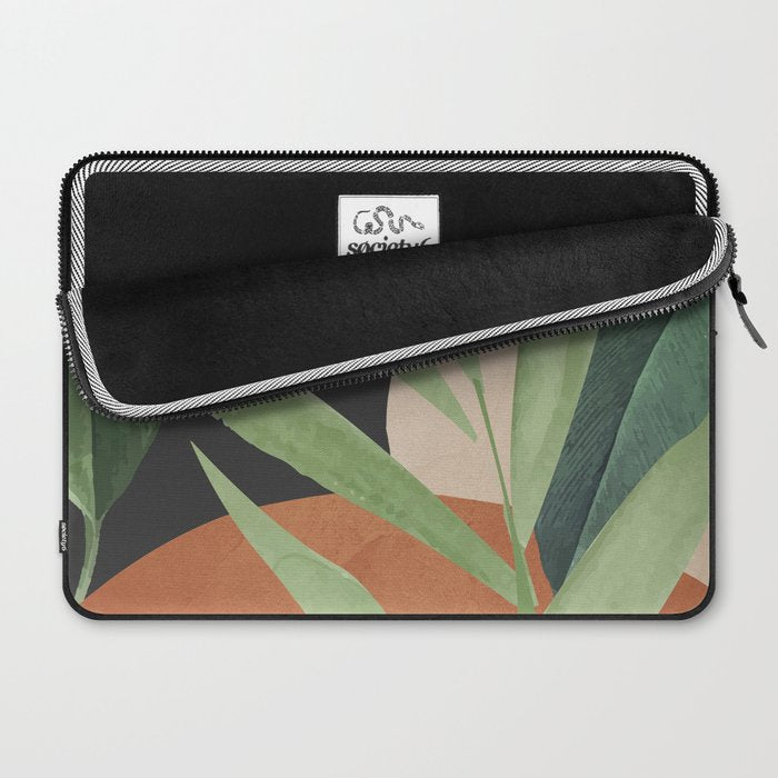 Tropical Leaves 6 Laptop Sleeve Gallery Image 2