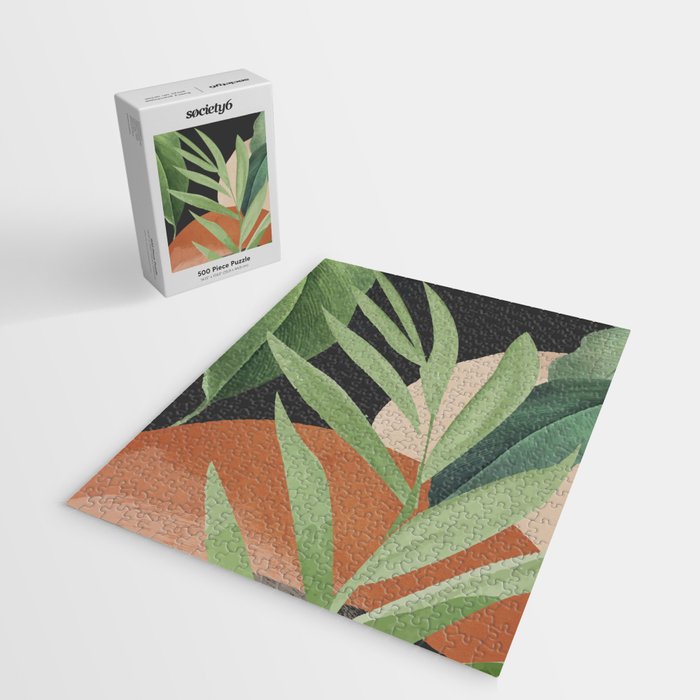 Tropical Leaves 6 Jigsaw Puzzle Gallery Image 2