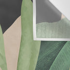 Tropical Leaves 6 Wall Tapestry Gallery Image 3