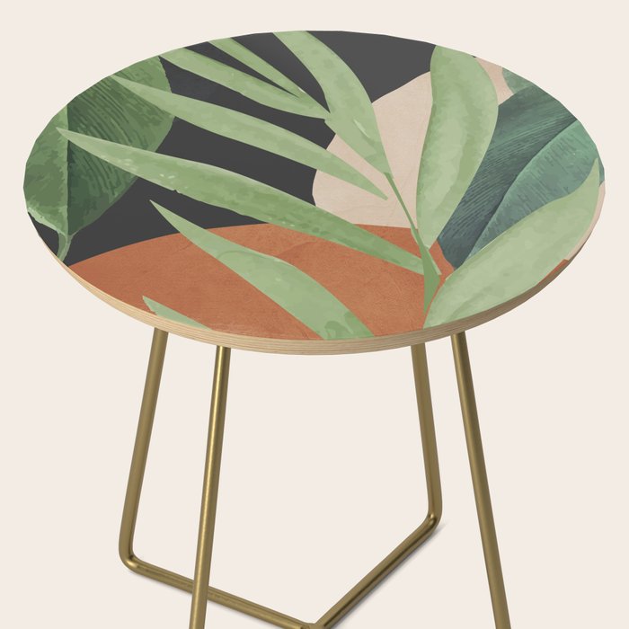 Tropical Leaves 6 Side Table Gallery Image 2
