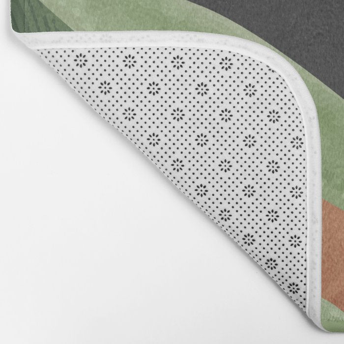 Tropical Leaves 6 Bath Mat Gallery Image 2