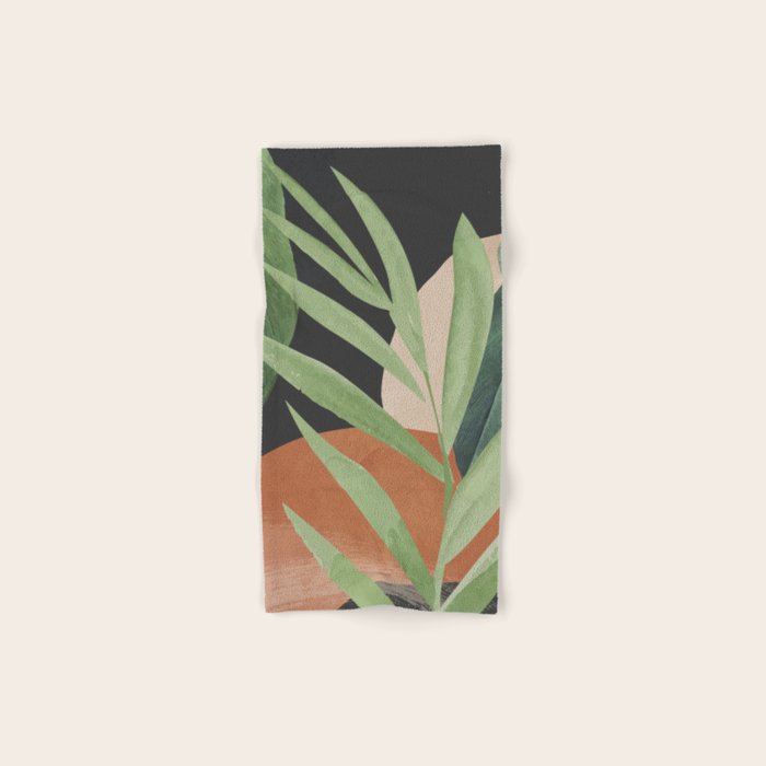 Tropical Leaves 6 Bath Towel Gallery Image 1