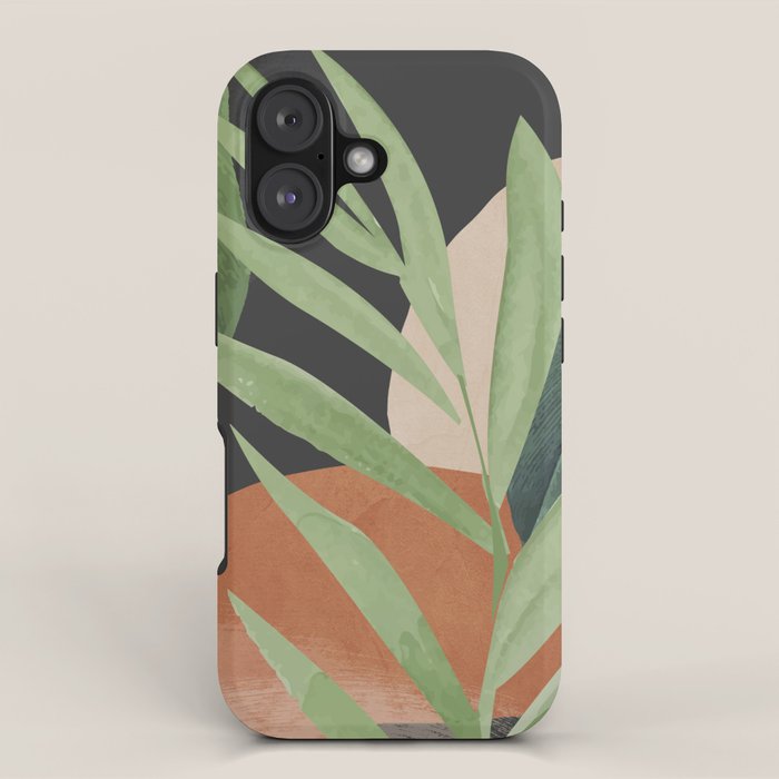 Tropical Leaves 6 iPhone Case Gallery Image 1