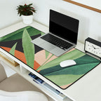 Tropical Leaves 6 Desk Mat Gallery Image 2