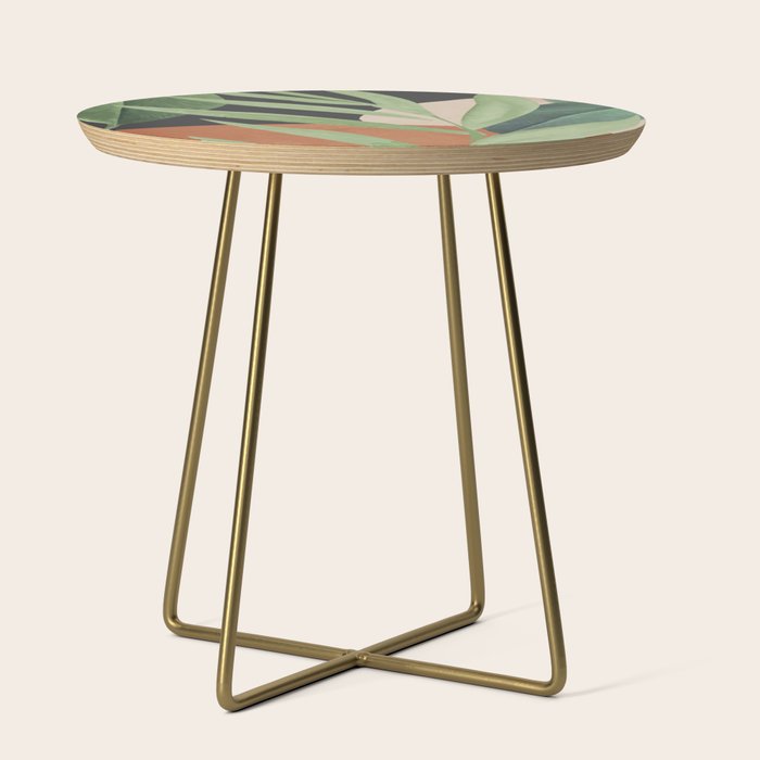 Tropical Leaves 6 Side Table Gallery Image 1