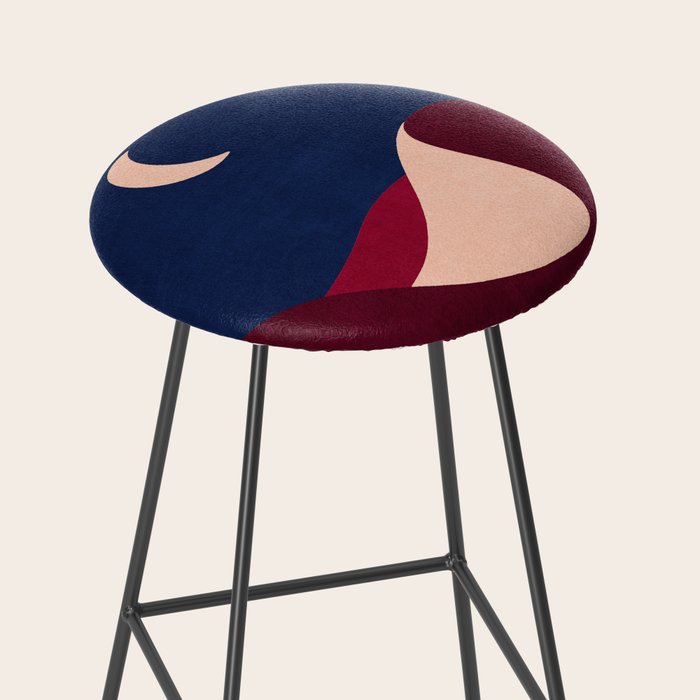 LANDSHAPES - Desert - night Stool Gallery Image 2