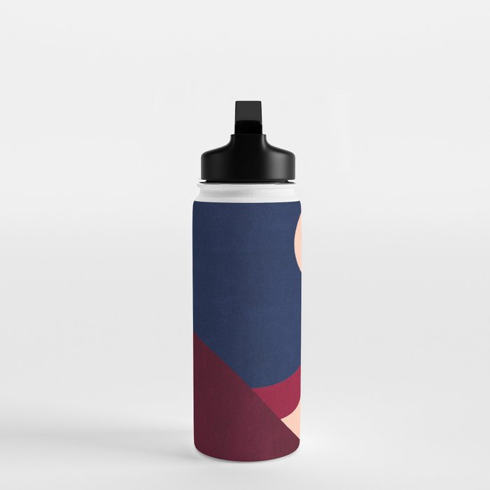 LANDSHAPES - Desert - night Water Bottle Gallery Image 3