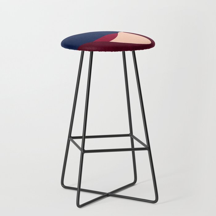 LANDSHAPES - Desert - night Stool Gallery Image 1