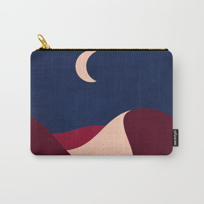 LANDSHAPES - Desert - night Carry All Pouch Gallery Image 1