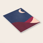 LANDSHAPES - Desert - night Notebook Gallery Image 3