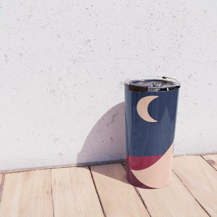 LANDSHAPES - Desert - night Travel Mug Gallery Image 4