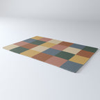 Bold Retro Checks Pattern - Large XI Rug Gallery Image 3
