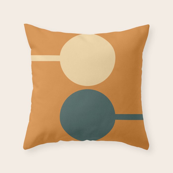Mid Century 32B Throw Pillow Gallery Image 6